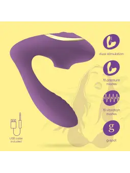 ESTIMULADOR RECARREGÁVEL MOANSTAR COM OFERTA DE LUBRIFICANTE À BASE DE ÁGUA CRUSHIOUS