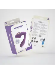 ESTIMULADOR RECARREGÁVEL MOANSTAR COM OFERTA DE LUBRIFICANTE À BASE DE ÁGUA CRUSHIOUS