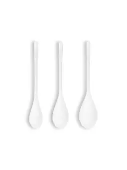 CONJUNTO DE 3 BOLAS KEGEL YONI POWER 1 SATISFYER BRANCAS