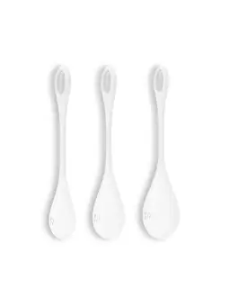 CONJUNTO DE 3 BOLAS KEGEL YONI POWER 1 SATISFYER BRANCAS