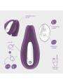 VIBRADOR RECARREGÁVEL COM COMANDO PLEASURISER E OFERTA DE LUBRIFICANTE À BASE DE ÁGUA CRUSHIOUS