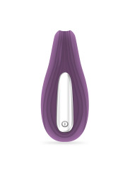 VIBRADOR RECARREGÁVEL COM COMANDO PLEASURISER E OFERTA DE LUBRIFICANTE À BASE DE ÁGUA CRUSHIOUS