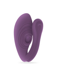 VIBRADOR RECARREGÁVEL COM COMANDO PLEASURISER E OFERTA DE LUBRIFICANTE À BASE DE ÁGUA CRUSHIOUS