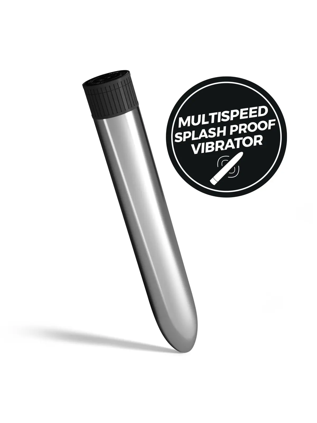 VIBRADOR CLASSIC VIBE CRUSHIOUS PRATEADO