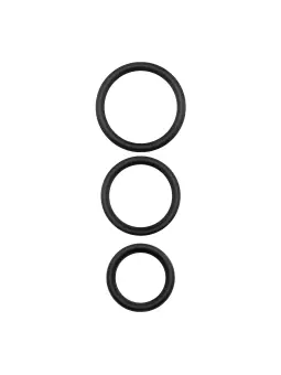 BANDOLEROS CONJUNTO DE ANÉIS DE SILICONE PARA O PÉNIS CRUSHIOUS