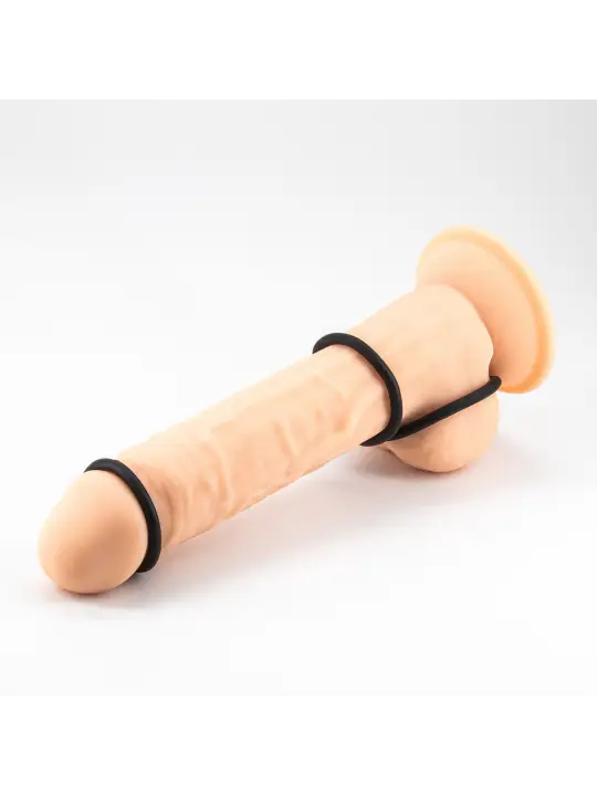 BANDOLEROS CONJUNTO DE ANÉIS DE SILICONE PARA O PÉNIS CRUSHIOUS