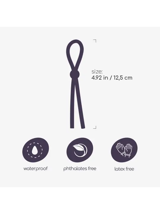 DALTONS CONJUNTO DE ANÉIS DE SILICONE PARA O PÉNIS CRUSHIOUS