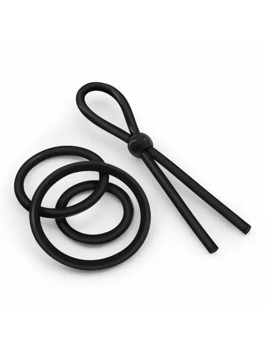 DALTONS CONJUNTO DE ANÉIS DE SILICONE PARA O PÉNIS CRUSHIOUS
