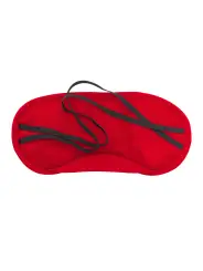 ME LO COMO CONJUNTO DE ALGEMAS DE VELCRO + VENDA ACETINADA E LUBRIFICANTE BEIJÁVEL DE MORANGO CRUSHIOUS