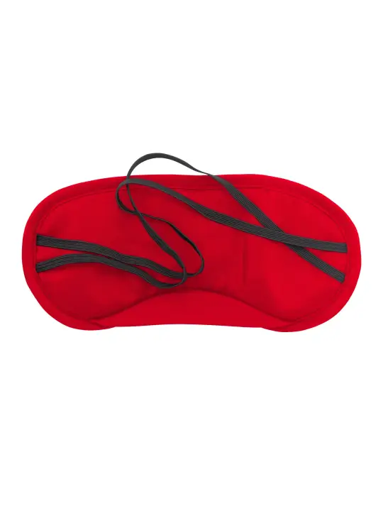 ME LO COMO CONJUNTO DE ALGEMAS DE VELCRO + VENDA ACETINADA E LUBRIFICANTE BEIJÁVEL DE MORANGO CRUSHIOUS