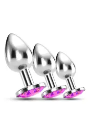 ANAL TRAIN TRIO BIJOU ROSA CRUSHIOUS COM BOLSAS INDIVIDUAIS GRÁTIS
