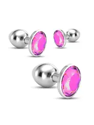 ANAL TRAIN TRIO BIJOU ROSA CRUSHIOUS COM BOLSAS INDIVIDUAIS GRÁTIS
