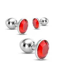 ANAL TRAIN TRIO BIJOU VERMELHO CRUSHIOUS COM BOLSAS INDIVIDUAIS GRÁTIS