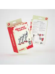 ANAL TRAIN TRIO BIJOU VERMELHO CRUSHIOUS COM BOLSAS INDIVIDUAIS GRÁTIS