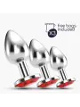 ANAL TRAIN TRIO BIJOU VERMELHO CRUSHIOUS COM BOLSAS INDIVIDUAIS GRÁTIS