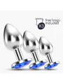 ANAL TRAIN TRIO BIJOU AZUL CRUSHIOUS COM BOLSAS INDIVIDUAIS GRÁTIS