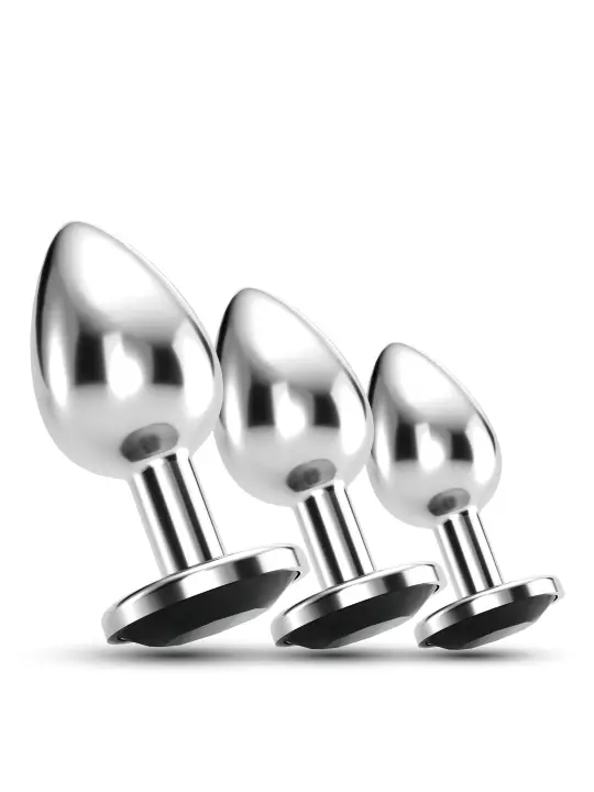 ANAL TRAIN TRIO BIJOU PRETO CRUSHIOUS COM BOLSAS INDIVIDUAIS GRÁTIS