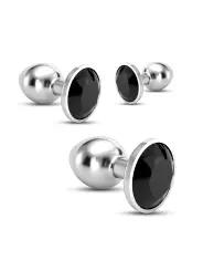 ANAL TRAIN TRIO BIJOU PRETO CRUSHIOUS COM BOLSAS INDIVIDUAIS GRÁTIS