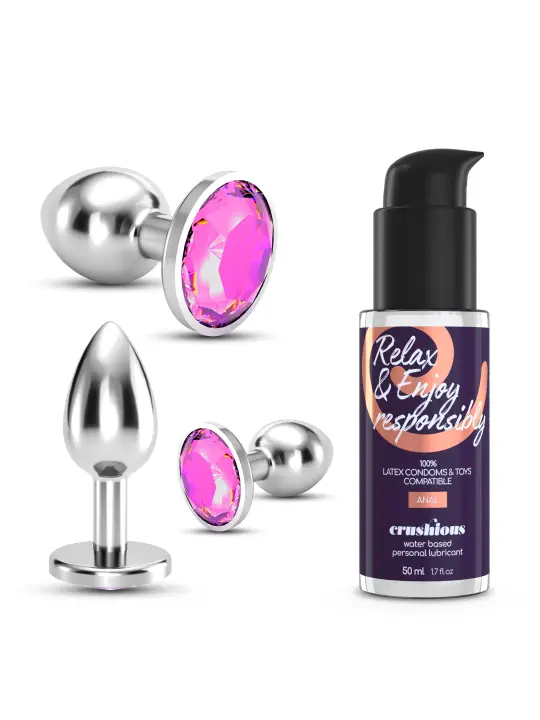 BIJOU ANAL WET TRAIN TRIO CRUSHIOUS ROSA
