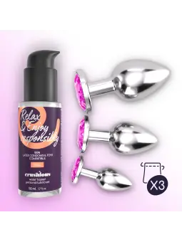 BIJOU ANAL WET TRAIN TRIO CRUSHIOUS ROSA