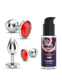 BIJOU ANAL WET TRAIN TRIO CRUSHIOUS VERMELHO