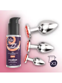 BIJOU ANAL WET TRAIN TRIO CRUSHIOUS VERMELHO