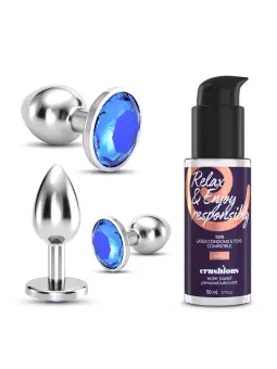 BIJOU ANAL WET TRAIN TRIO CRUSHIOUS AZUL