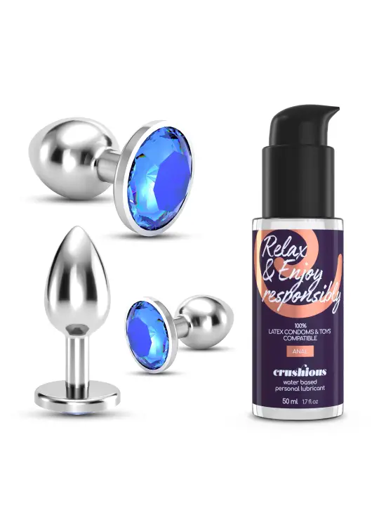 BIJOU ANAL WET TRAIN TRIO CRUSHIOUS AZUL