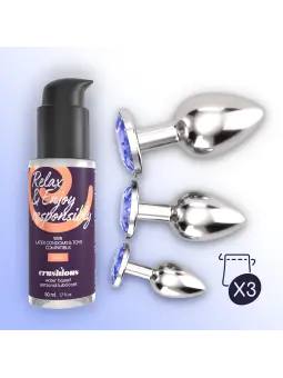 BIJOU ANAL WET TRAIN TRIO CRUSHIOUS AZUL