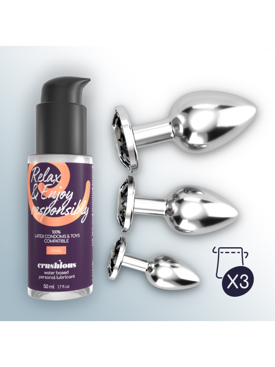 BIJOU ANAL WET TRAIN TRIO CRUSHIOUS PRETO