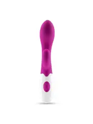 VIBRADOR COM ESTIMULADOR DE CLITÓRIS CHERIE E LUBRIFICANTE À BASE DE ÁGUA INCLUÍDO CRUSHIOUS