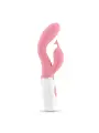 VIBRADOR COM ESTIMULADOR DE CLITÓRIS GUMMIE ROSA E LUBRIFICANTE À BASE DE ÁGUA INCLUÍDO CRUSHIOUS