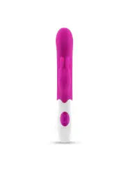 VIBRADOR COM ESTIMULADOR DE CLITÓRIS JIGGLIE E LUBRIFICANTE À BASE DE ÁGUA INCLUÍDO CRUSHIOUS