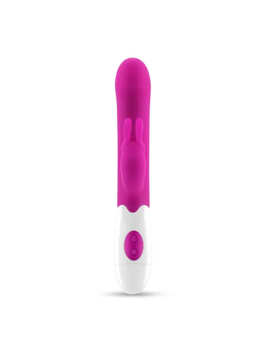 VIBRADOR COM ESTIMULADOR DE CLITÓRIS JIGGLIE E LUBRIFICANTE À BASE DE ÁGUA INCLUÍDO CRUSHIOUS