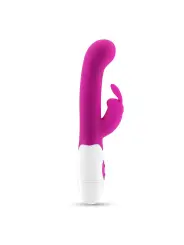 VIBRADOR COM ESTIMULADOR DE CLITÓRIS JIGGLIE E LUBRIFICANTE À BASE DE ÁGUA INCLUÍDO CRUSHIOUS