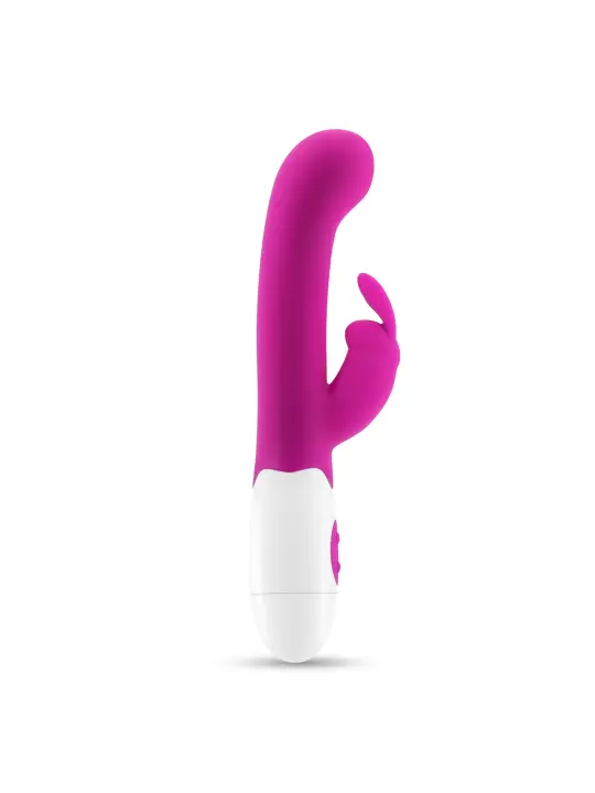VIBRADOR COM ESTIMULADOR DE CLITÓRIS JIGGLIE E LUBRIFICANTE À BASE DE ÁGUA INCLUÍDO CRUSHIOUS