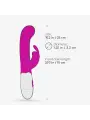 VIBRADOR COM ESTIMULADOR DE CLITÓRIS JIGGLIE E LUBRIFICANTE À BASE DE ÁGUA INCLUÍDO CRUSHIOUS