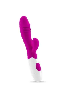 VIBRADOR COM ESTIMULADOR DE CLITÓRIS LOLLIPOP E LUBRIFICANTE À BASE DE ÁGUA INCLUÍDO CRUSHIOUS