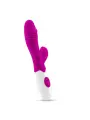 VIBRADOR COM ESTIMULADOR DE CLITÓRIS LOLLIPOP E LUBRIFICANTE À BASE DE ÁGUA INCLUÍDO CRUSHIOUS