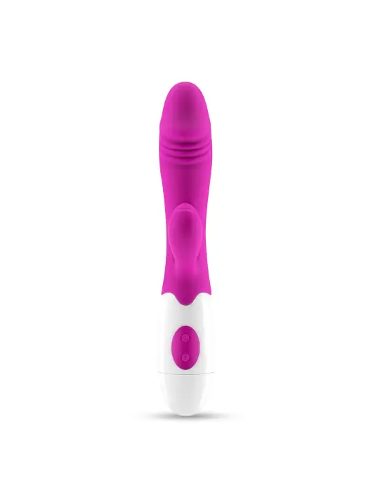VIBRADOR COM ESTIMULADOR DE CLITÓRIS LOLLIPOP E LUBRIFICANTE À BASE DE ÁGUA INCLUÍDO CRUSHIOUS