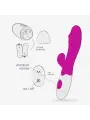 VIBRADOR COM ESTIMULADOR DE CLITÓRIS LOLLIPOP E LUBRIFICANTE À BASE DE ÁGUA INCLUÍDO CRUSHIOUS