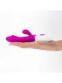 VIBRADOR COM ESTIMULADOR DE CLITÓRIS LOLLIPOP E LUBRIFICANTE À BASE DE ÁGUA INCLUÍDO CRUSHIOUS
