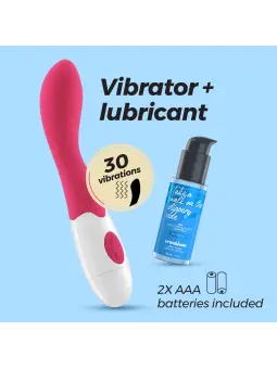 VIBRADOR TWIGLIE COM LUBRIFICANTE À BASE DE ÁGUA INCLUÍDO CRUSHIOUS