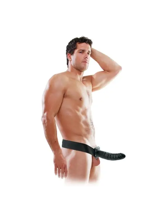 STRAP-ON OCO 8'' HOLLOW FETISH FANTASY SERIES PRETO