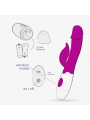VIBRADOR COM ESTIMULADOR DE CLITÓRIS MOCHI ROXO E LUBRIFICANTE À BASE DE ÁGUA INCLUÍDO CRUSHIOUS