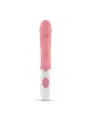 VIBRADOR COM ESTIMULADOR DE CLITÓRIS MOCHI ROSA E LUBRIFICANTE À BASE DE ÁGUA INCLUÍDO CRUSHIOUS