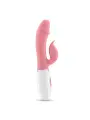 VIBRADOR COM ESTIMULADOR DE CLITÓRIS MOCHI ROSA E LUBRIFICANTE À BASE DE ÁGUA INCLUÍDO CRUSHIOUS