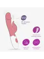 VIBRADOR COM ESTIMULADOR DE CLITÓRIS MOCHI ROSA E LUBRIFICANTE À BASE DE ÁGUA INCLUÍDO CRUSHIOUS