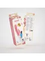 VIBRADOR COM ESTIMULADOR DE CLITÓRIS MOCHI ROSA E LUBRIFICANTE À BASE DE ÁGUA INCLUÍDO CRUSHIOUS