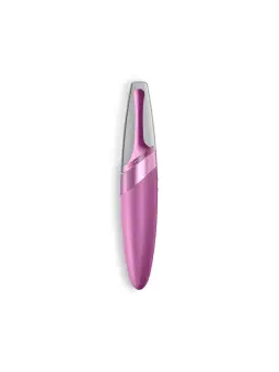 VIBRADOR TWIRLING DELIGHT SATISFYER BORDEAUX